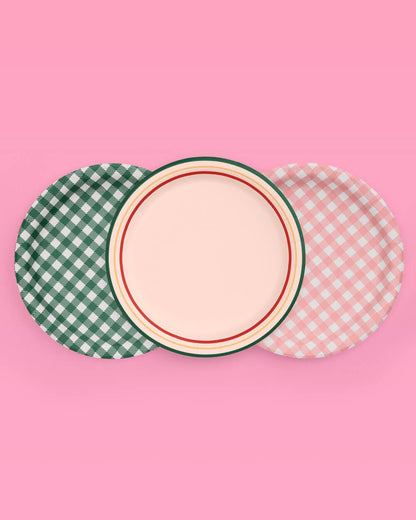 Camp Bride Bachelorette Plates