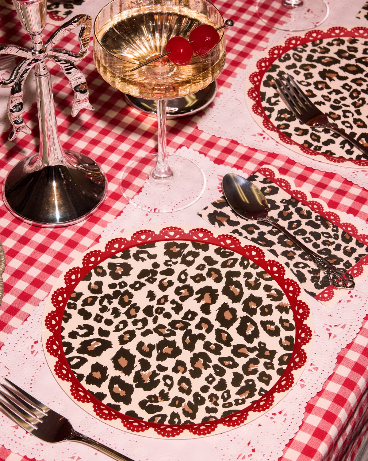 Cheetah Print Paper Plates