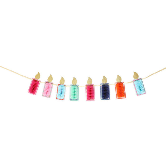 Honeycomb Candle Banner