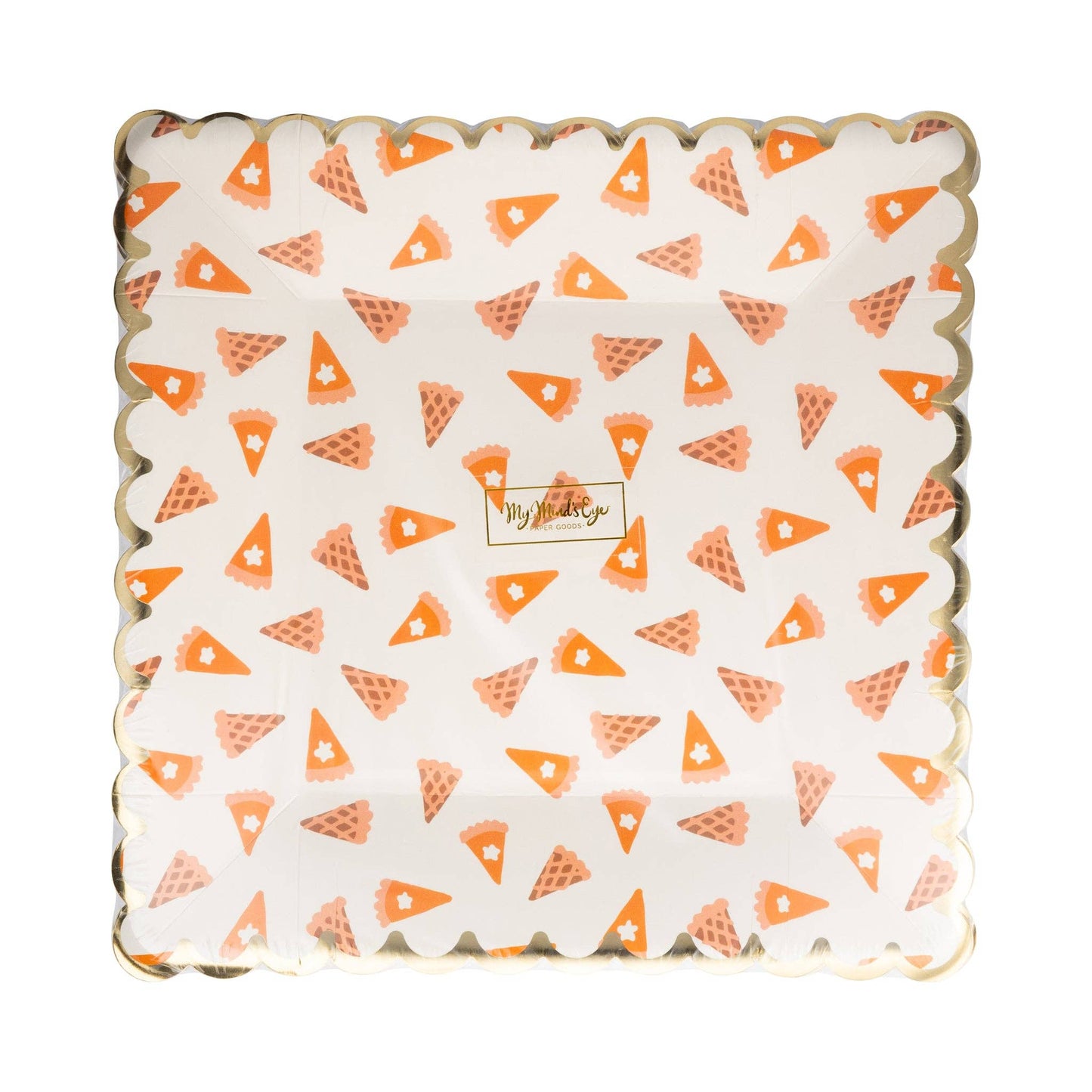 Scatter Pie 8" Dessert Paper Plate