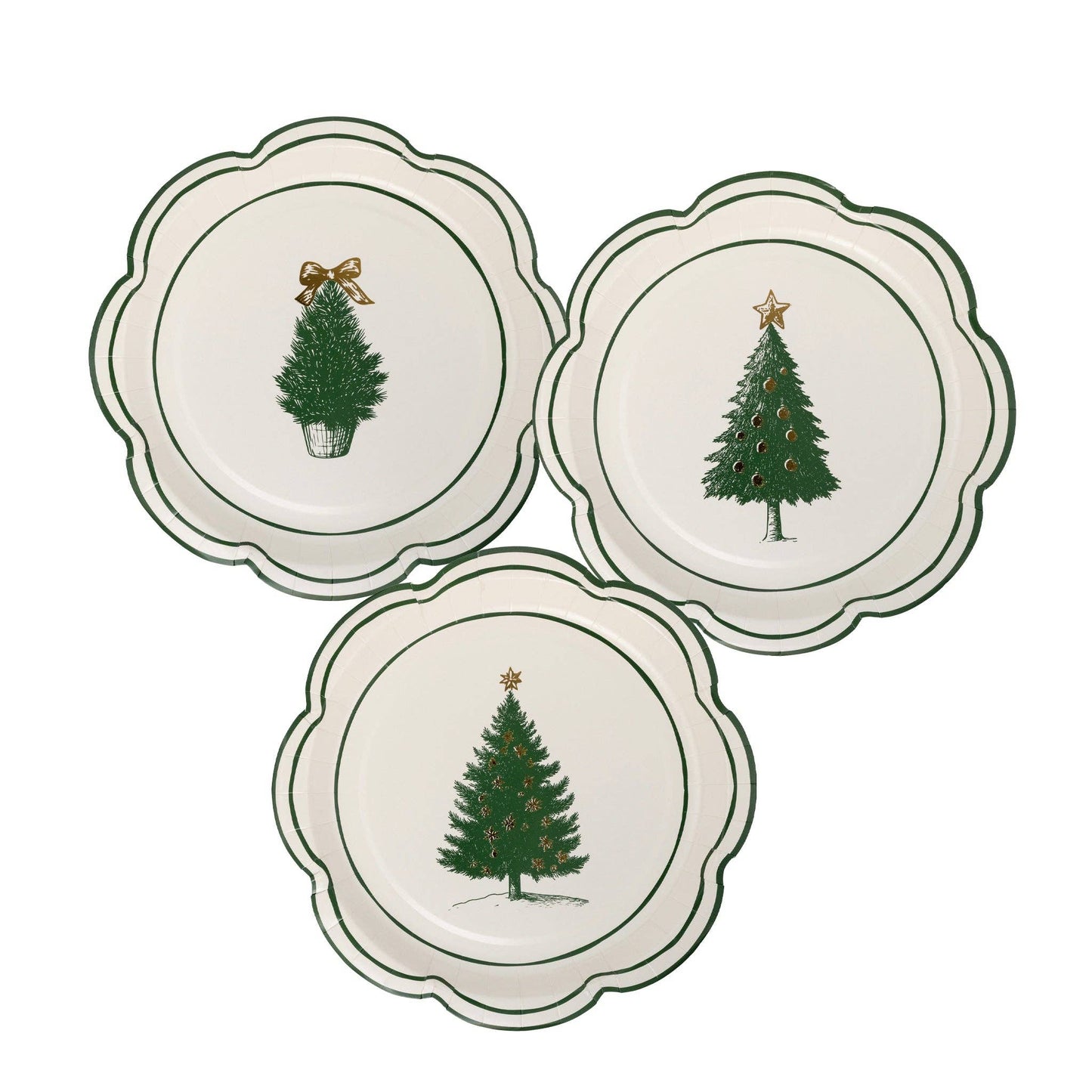 Christmas Lane Plate Set