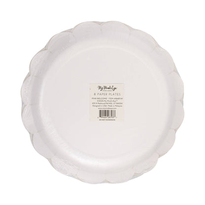 Welcome Baby Pink Plate