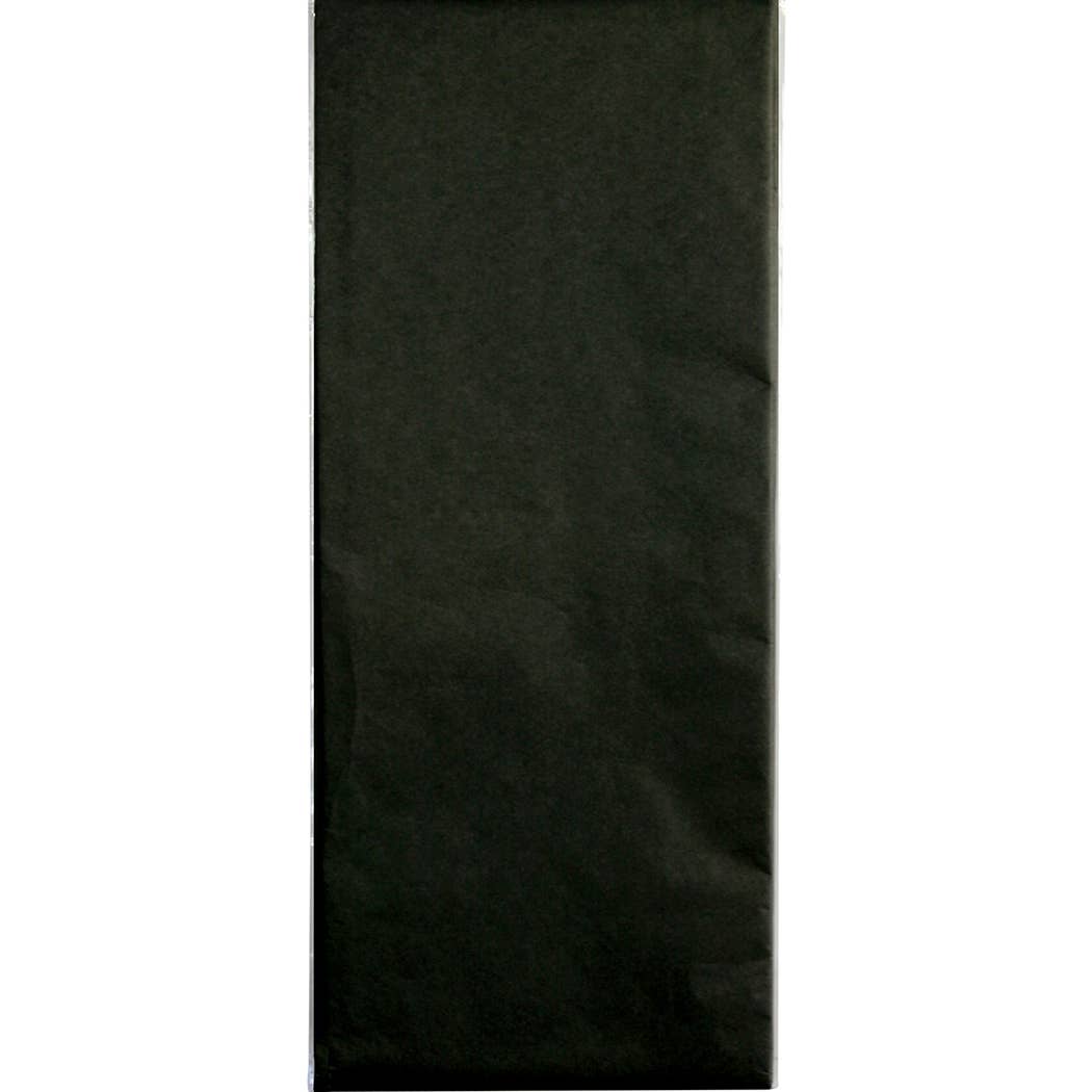 TISSUE - PLAIN BLACK
