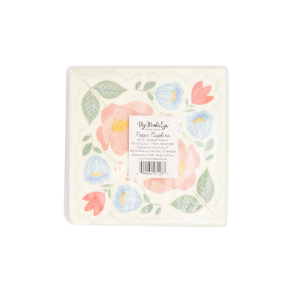 Floral Corner Napkins