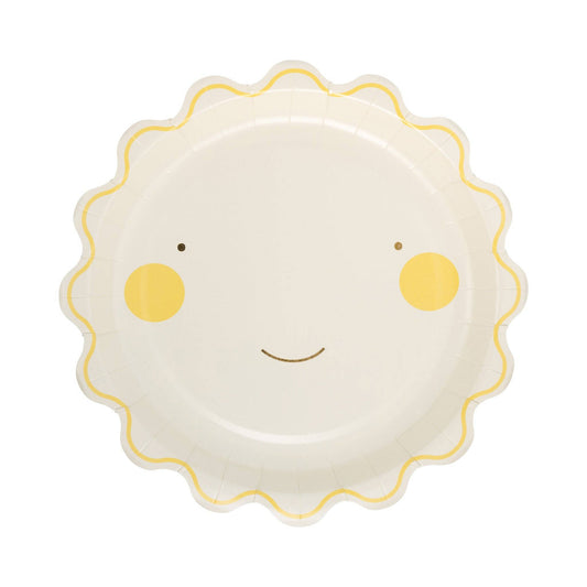 Smiling Sun 9" Plate