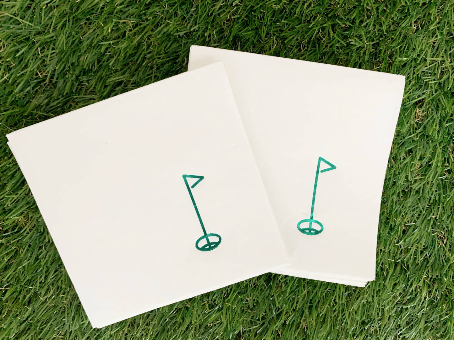 Hole-in-One Golf Cocktail Napkins