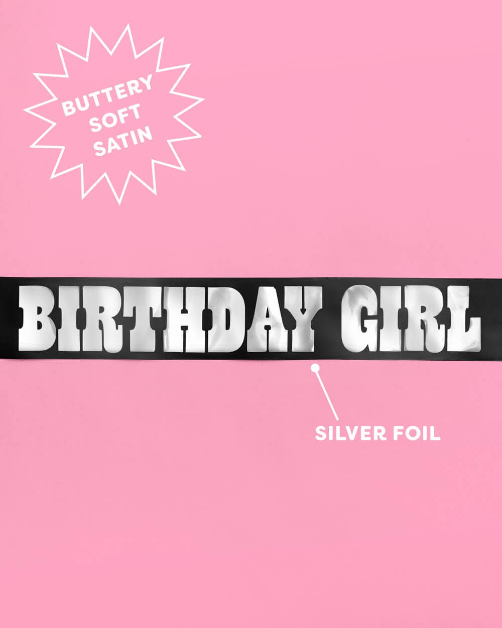 Western Bday Girl Sash
