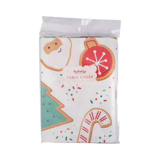 Christmas Cookie Treats Paper Table Cover