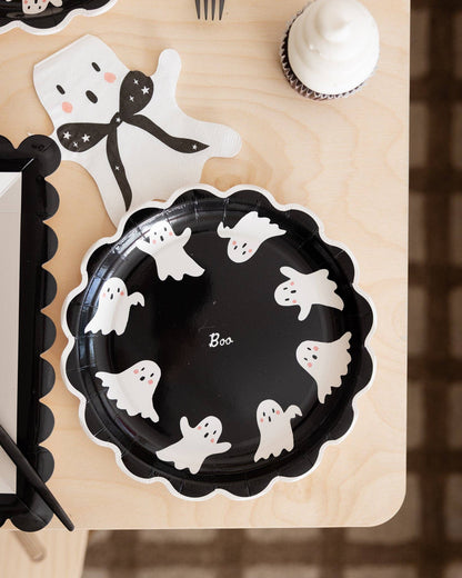 Booquette Ghosts 8" Plate