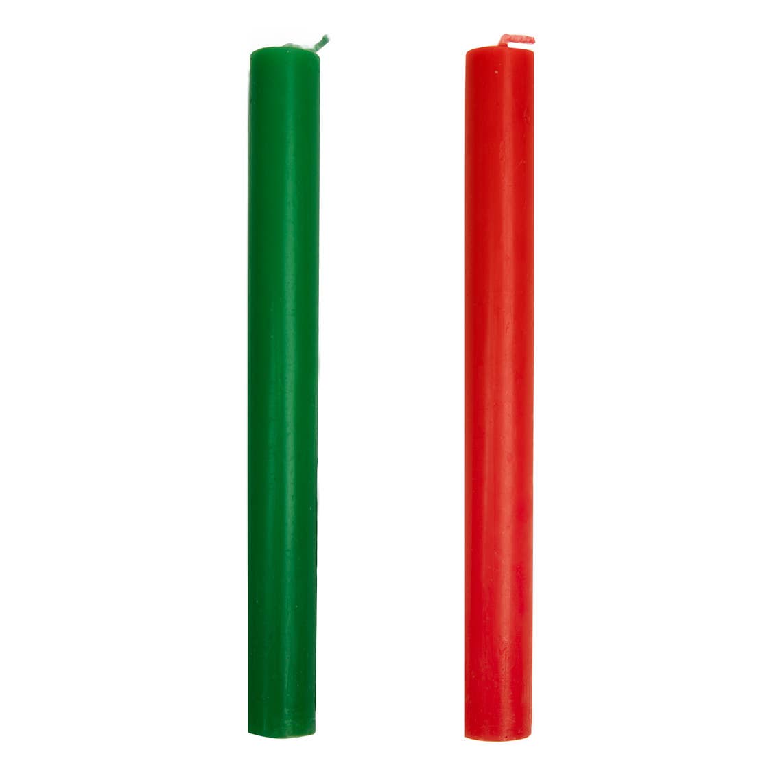 Inner Red and Green Dinner Candles - Christmas Décor