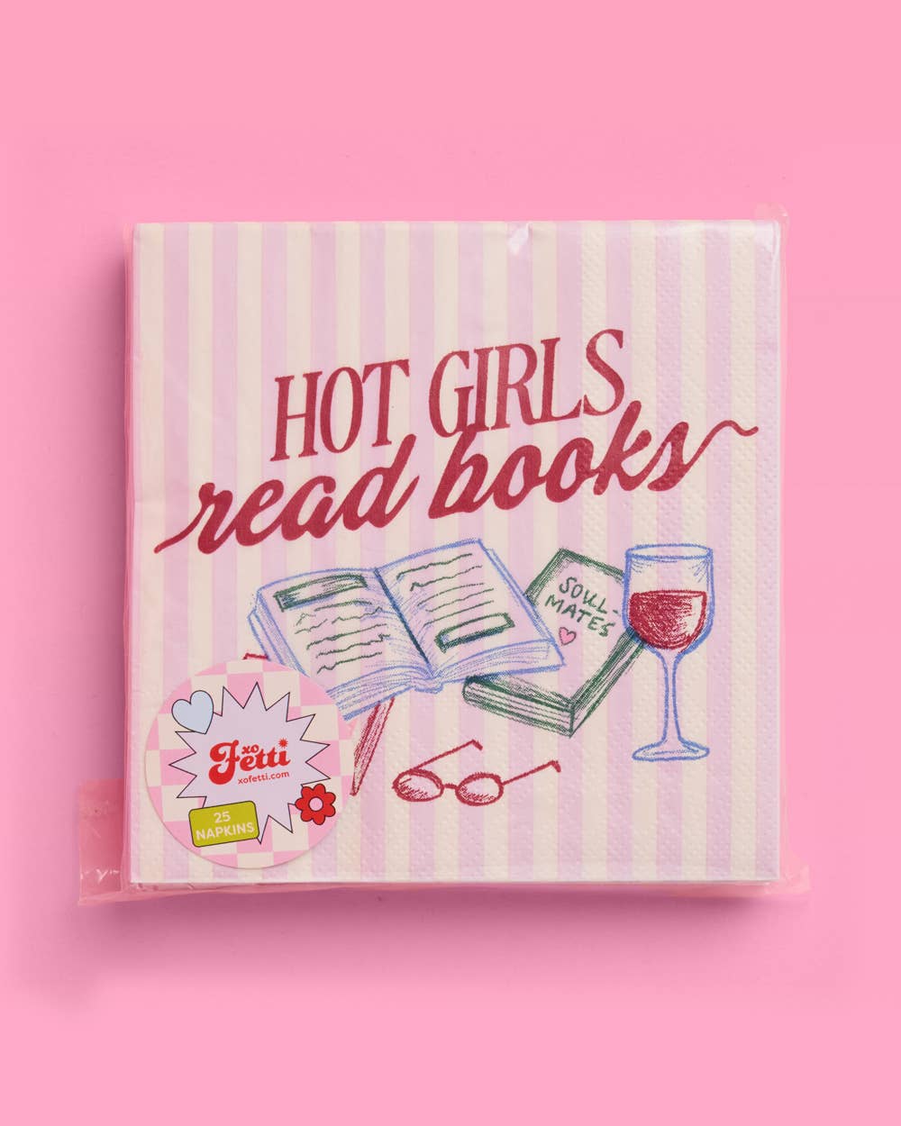 Hot Girls Book Club Napkins
