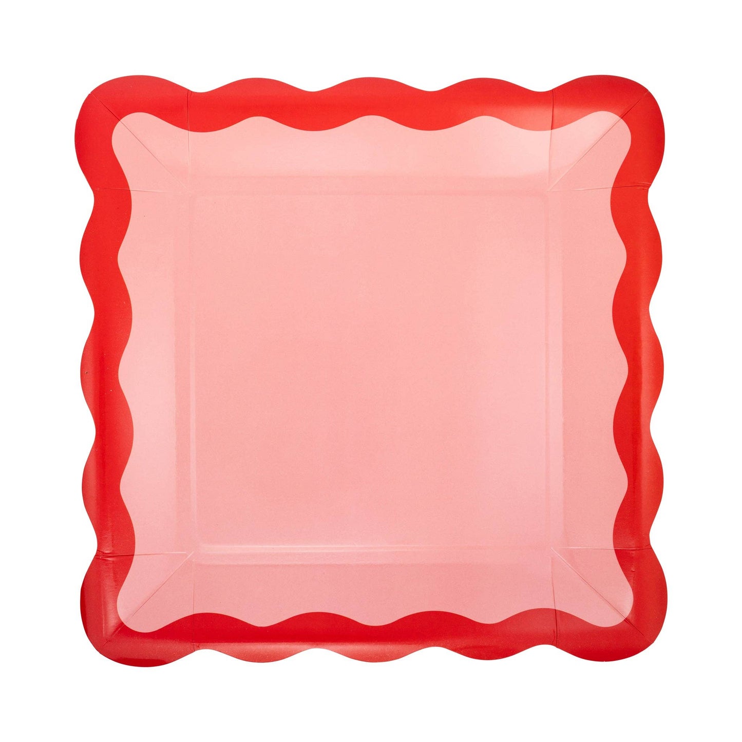 Pink and Red Ric-Rac Plate