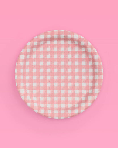 Camp Bride Bachelorette Plates