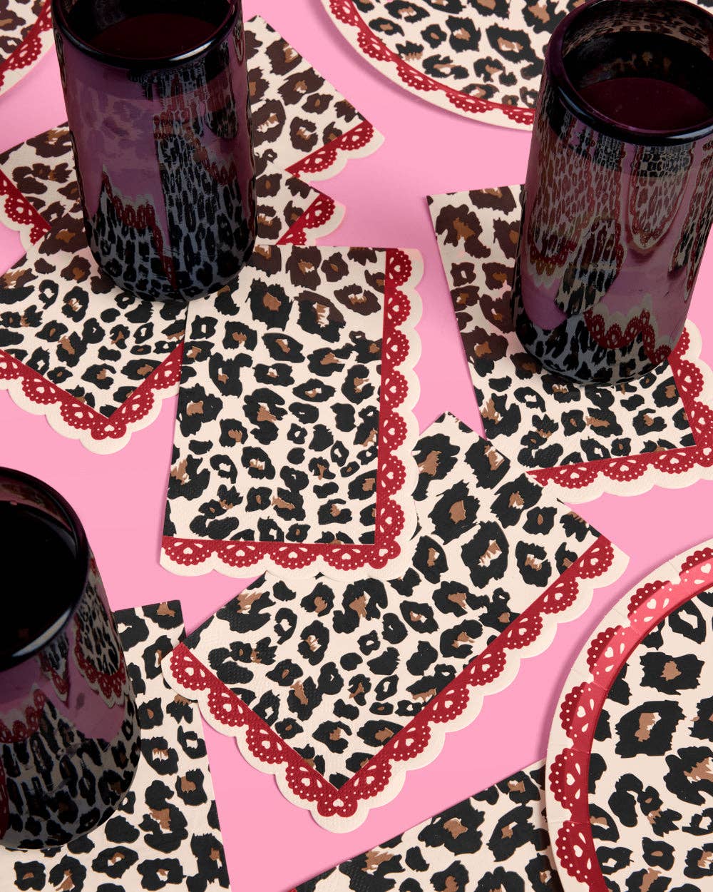 Cheetah Print Paper Napkins