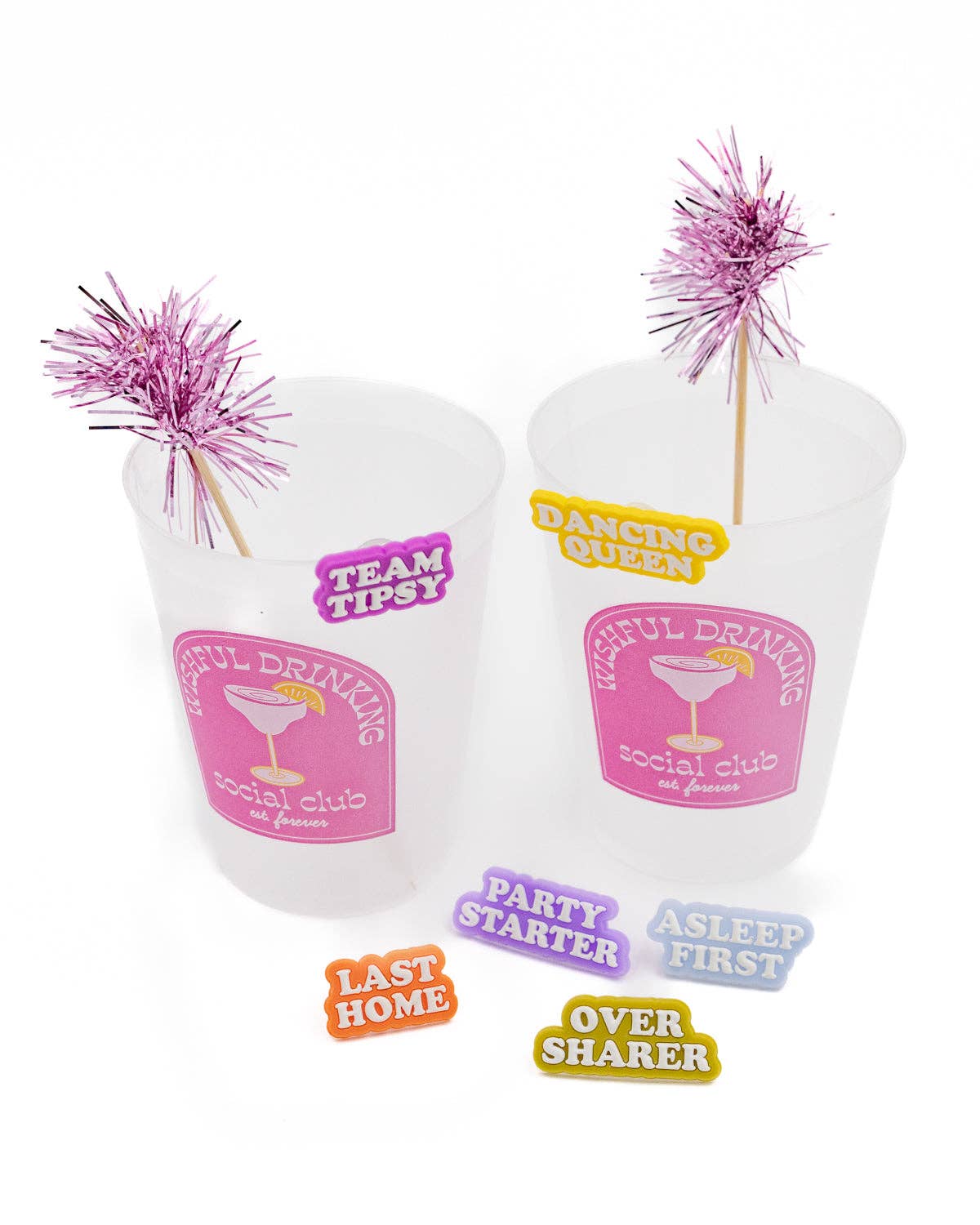 Overserved Drink Charm & Marker Set