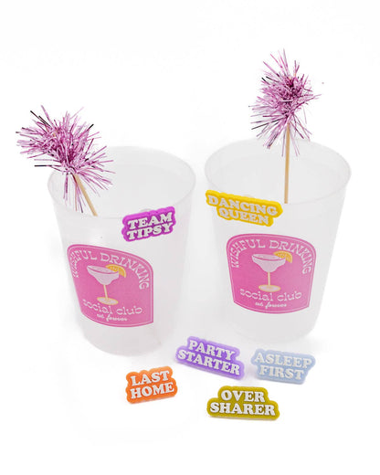 Overserved Drink Charm & Marker Set