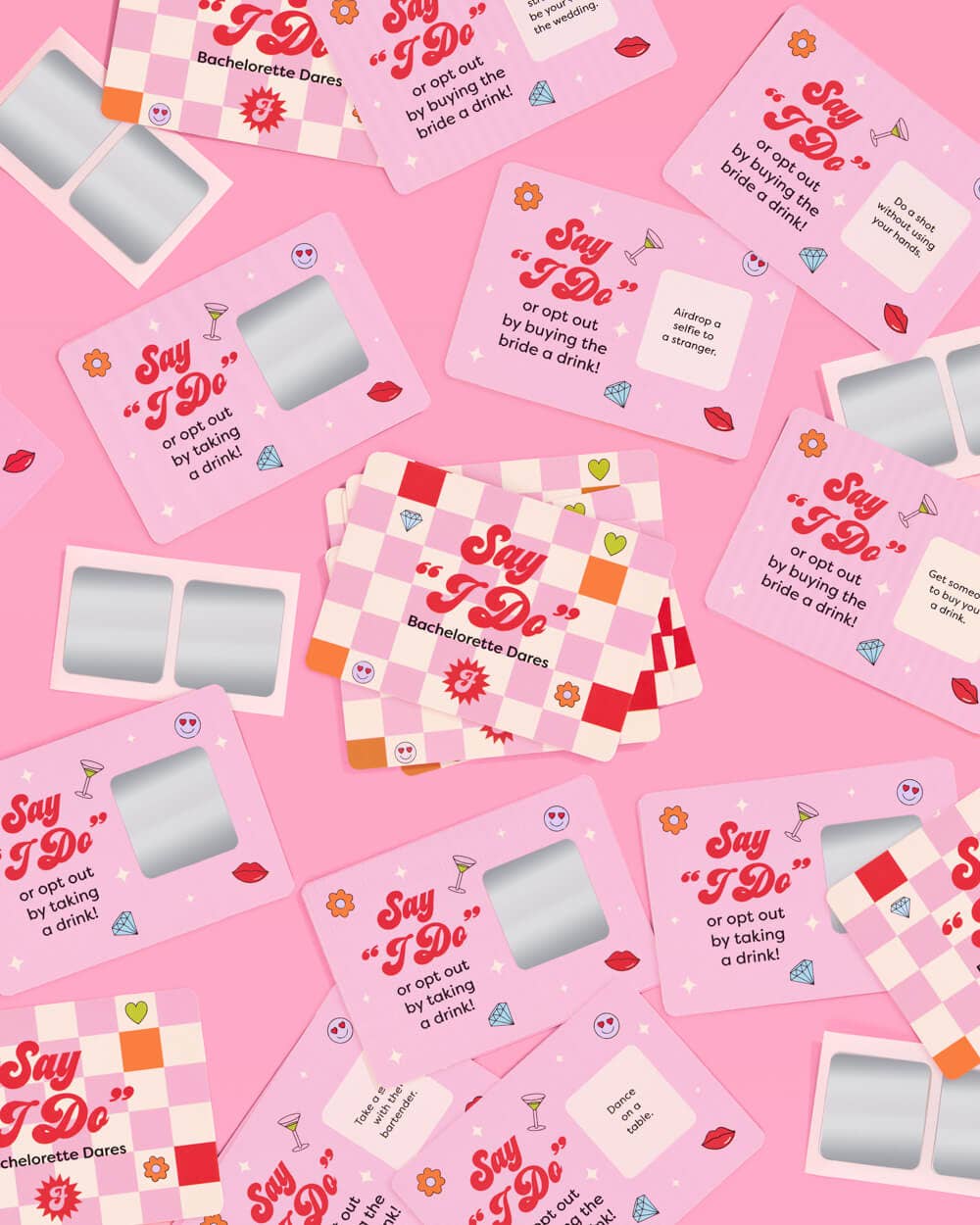 Bachelorette Scratch Off Dare Card Game