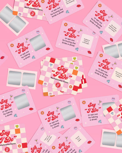 Bachelorette Scratch Off Dare Card Game