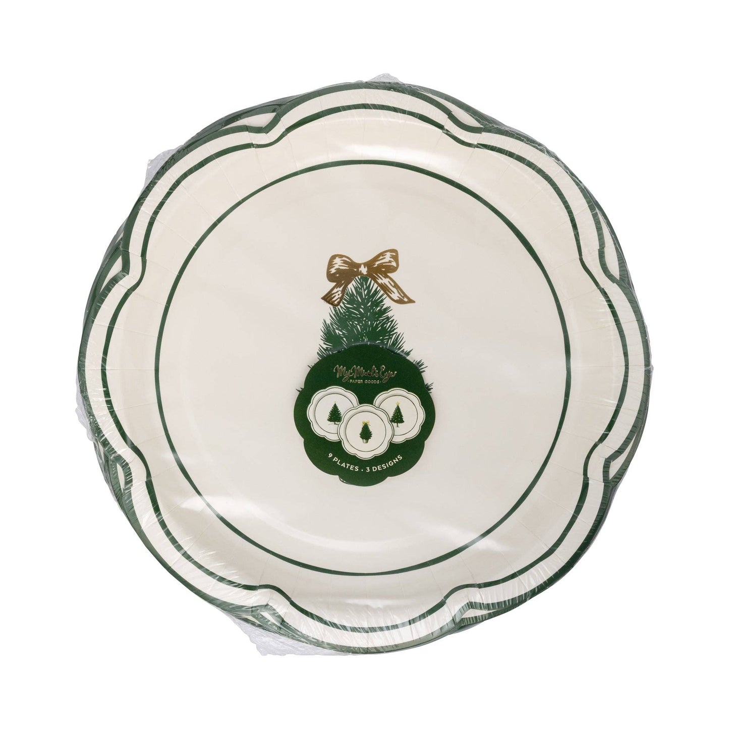 Christmas Lane Plate Set