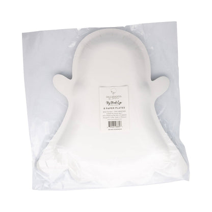 Boo Ghost Shaped Paper Plate