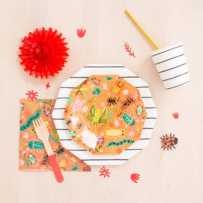 Backyard Bugs Bunches of Bugs Large Napkins - 16 Pk.