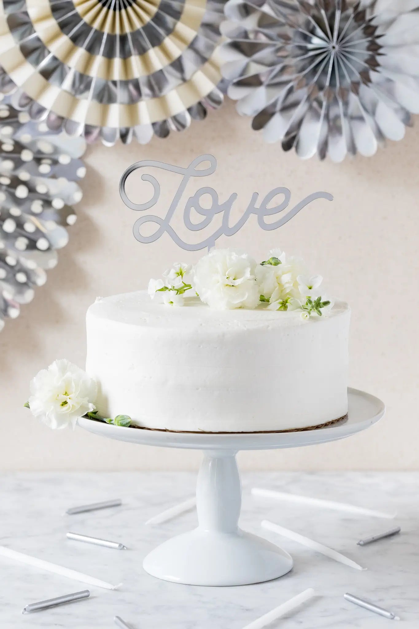 Basic Love Cake Topper
