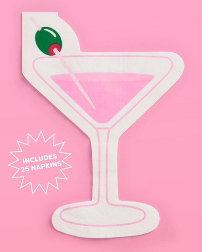 Martini Napkins