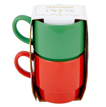 Stacking Mug Set - Mrs/Santa Claus