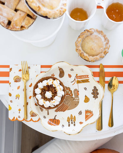 Thanksgiving Icons Plate