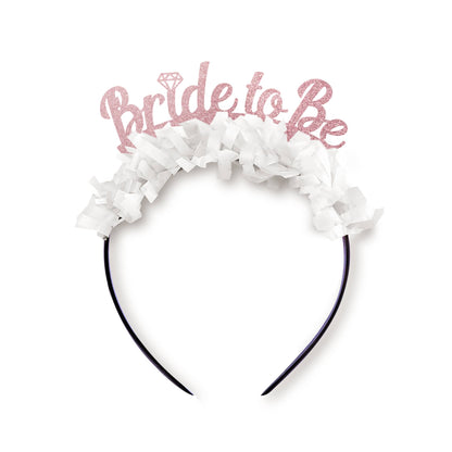 Bride To Be Bachelorette Party Headband Crown