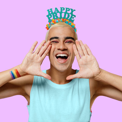 Happy Pride LGBTQ Party Headband