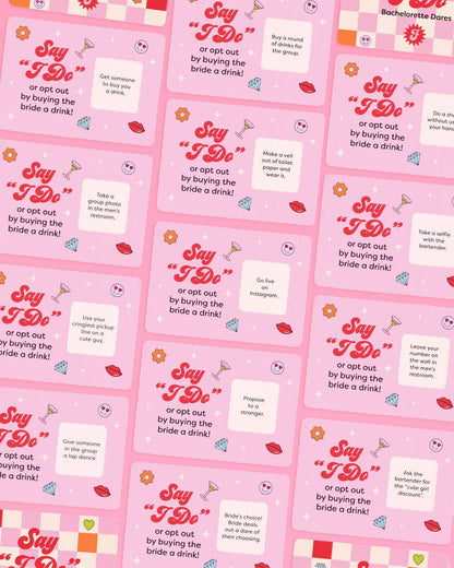 Bachelorette Scratch Off Dare Card Game