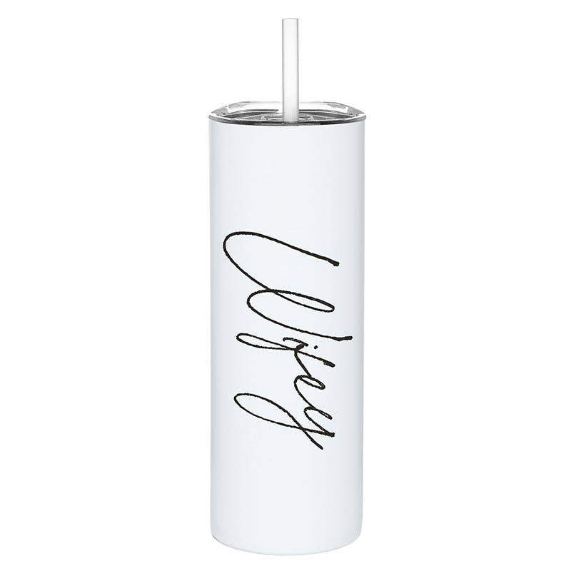 Stainless Steel Skinny Tumbler - Wifey Boho