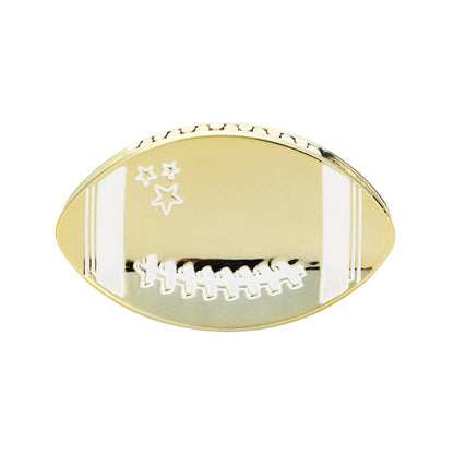 GO FOR THE GOLD FOOTBALL CLAW CLIP