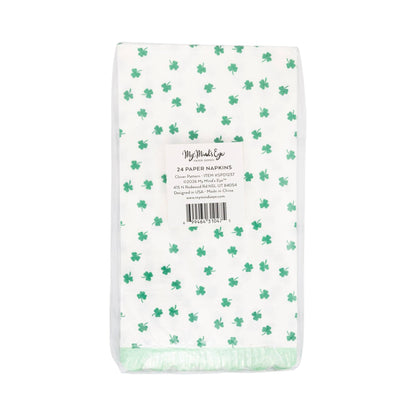 Clover Pattern Dinner Napkin