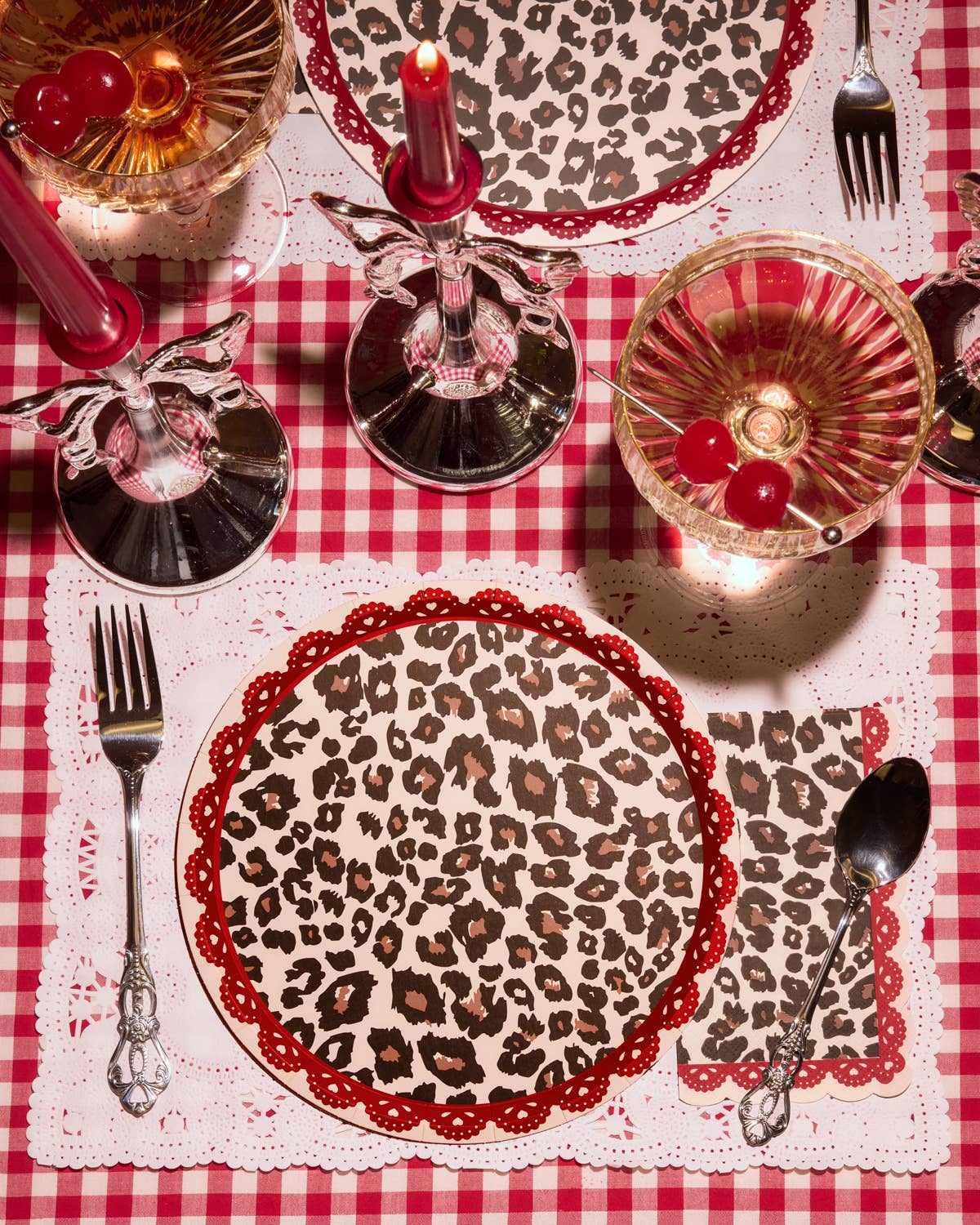 Cheetah Print Paper Plates