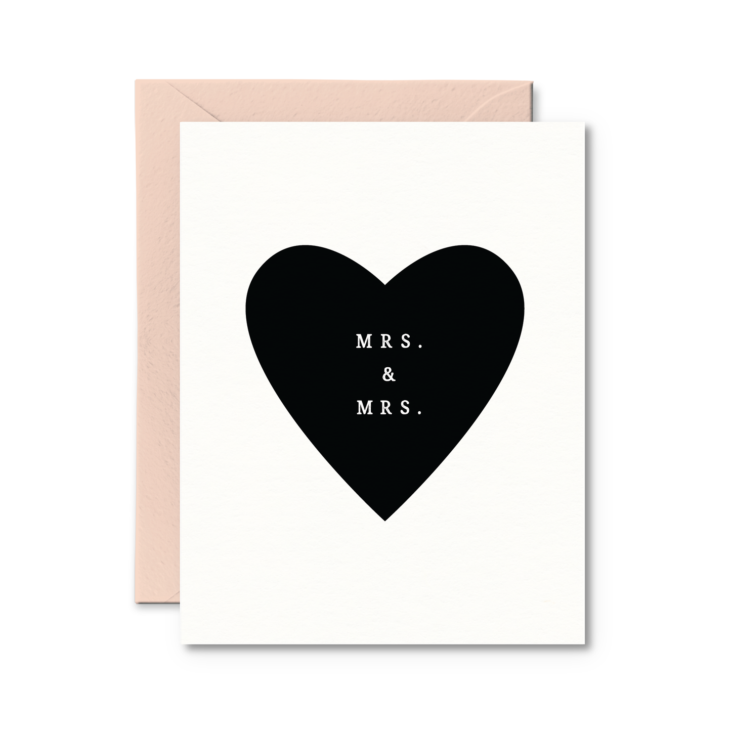 Mrs & Mrs Gay Wedding Card