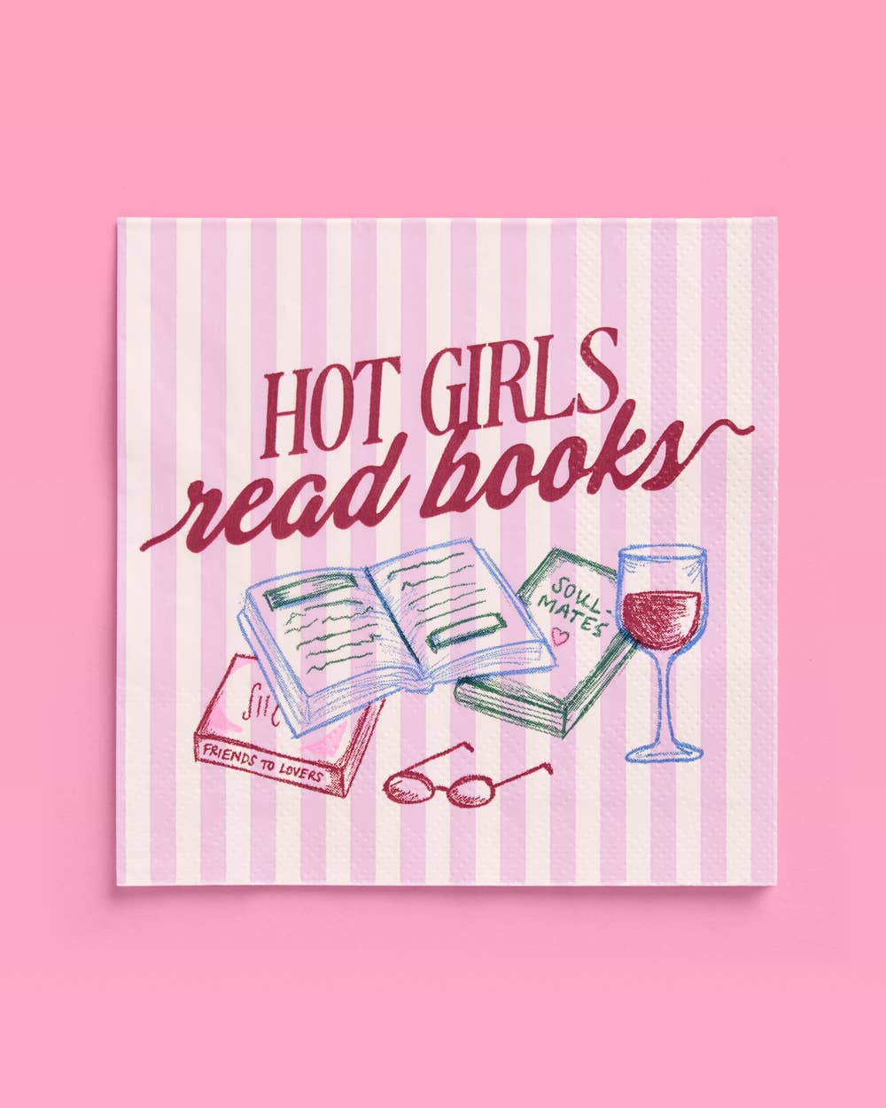 Hot Girls Book Club Napkins