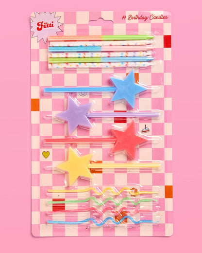 Whimsy Novelty Birthday Candles