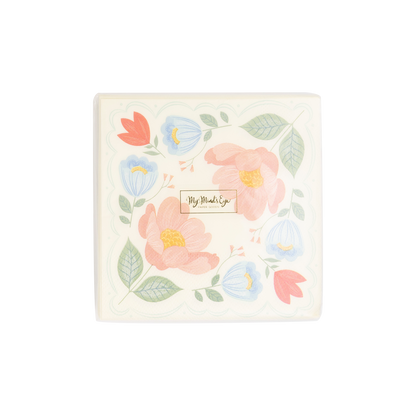 Floral Corner Napkins