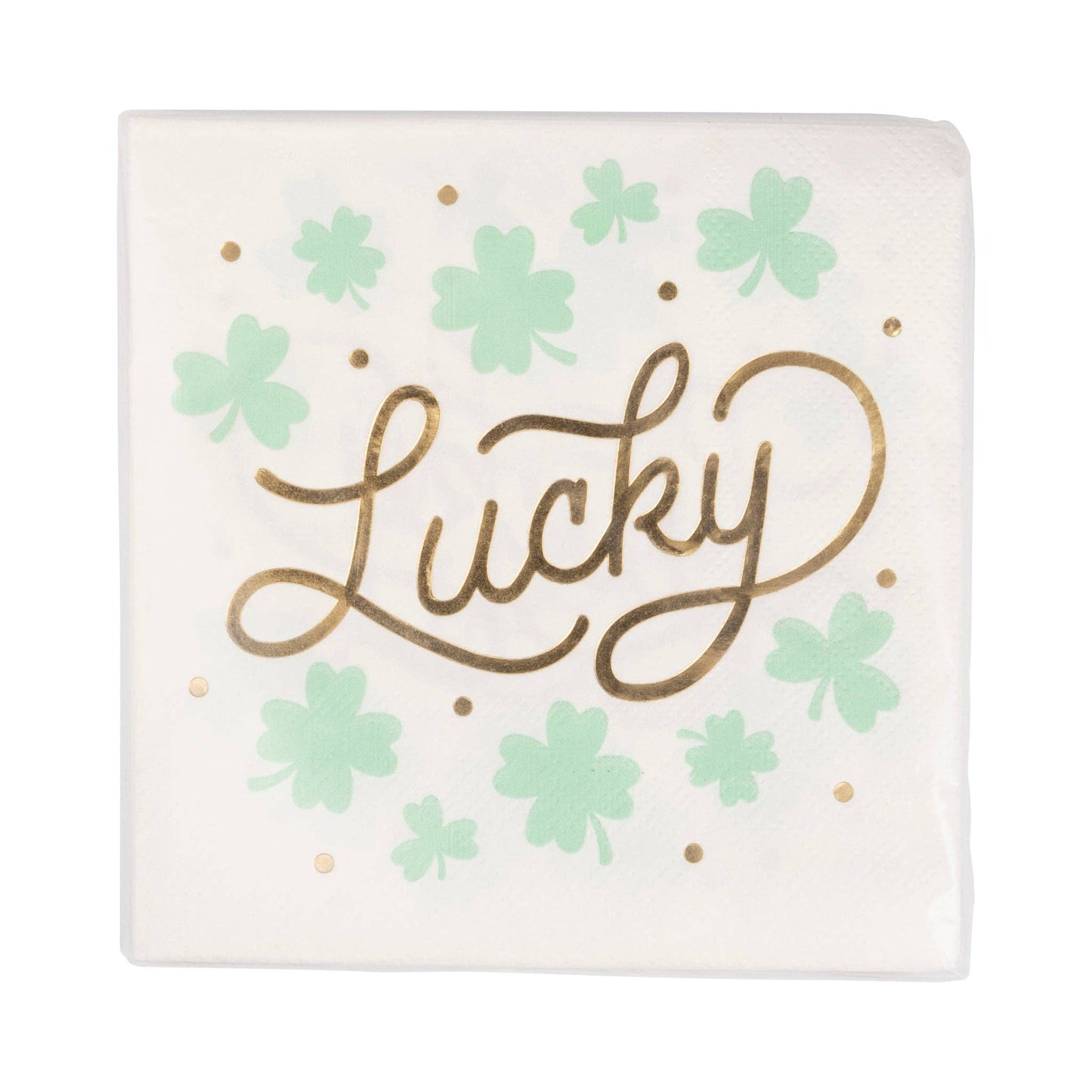 Lucky Cocktail Napkin