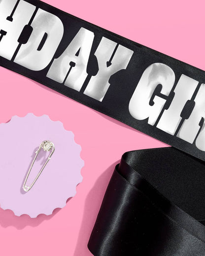 Western Bday Girl Sash
