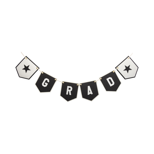Oversized Felt Grad Banner