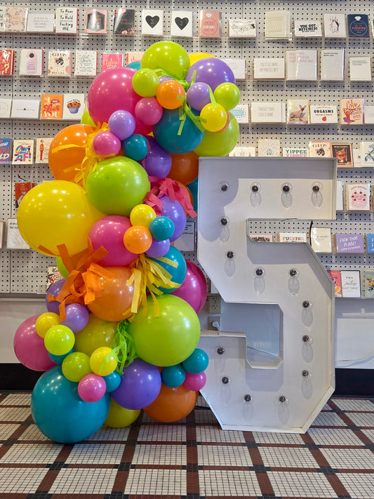 PROMO! Balloon Garland + Alpha Lit