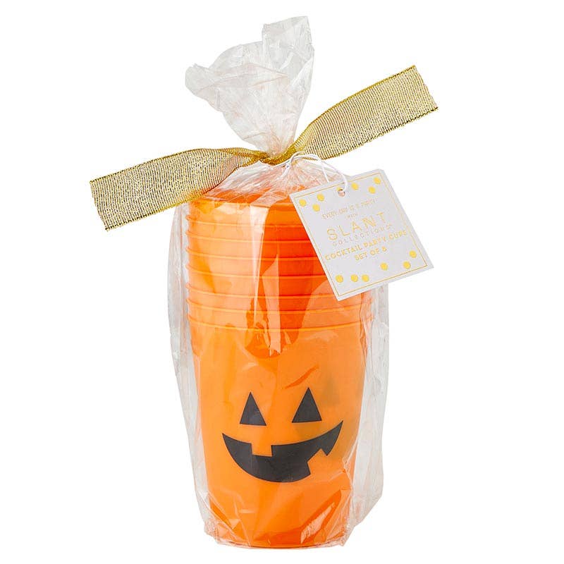 Party Cups - Jackolantern - 8ct