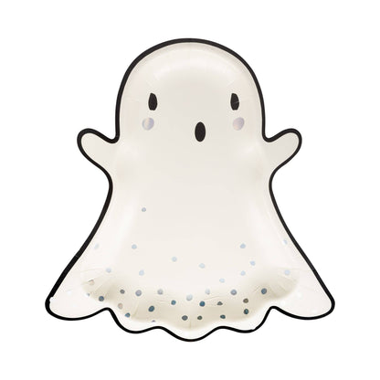 Boo Ghost Shaped Paper Plate