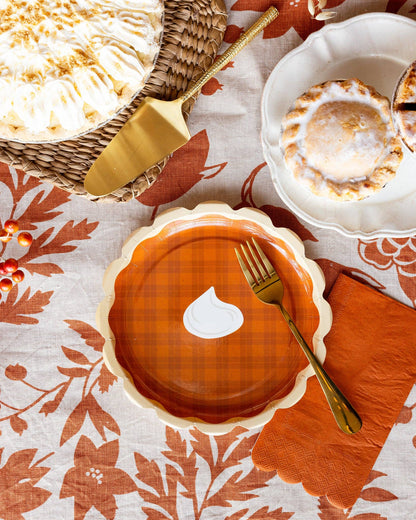 Pie Dessert Paper Plate
