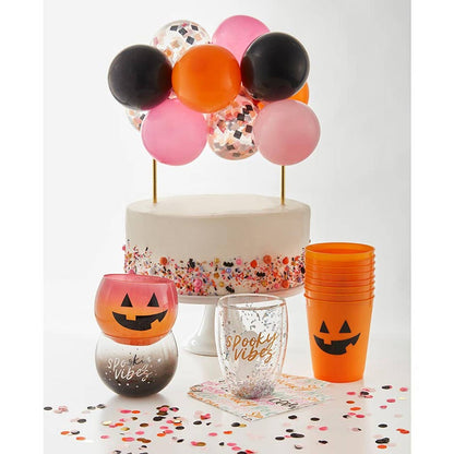 Party Cups - Jackolantern - 8ct