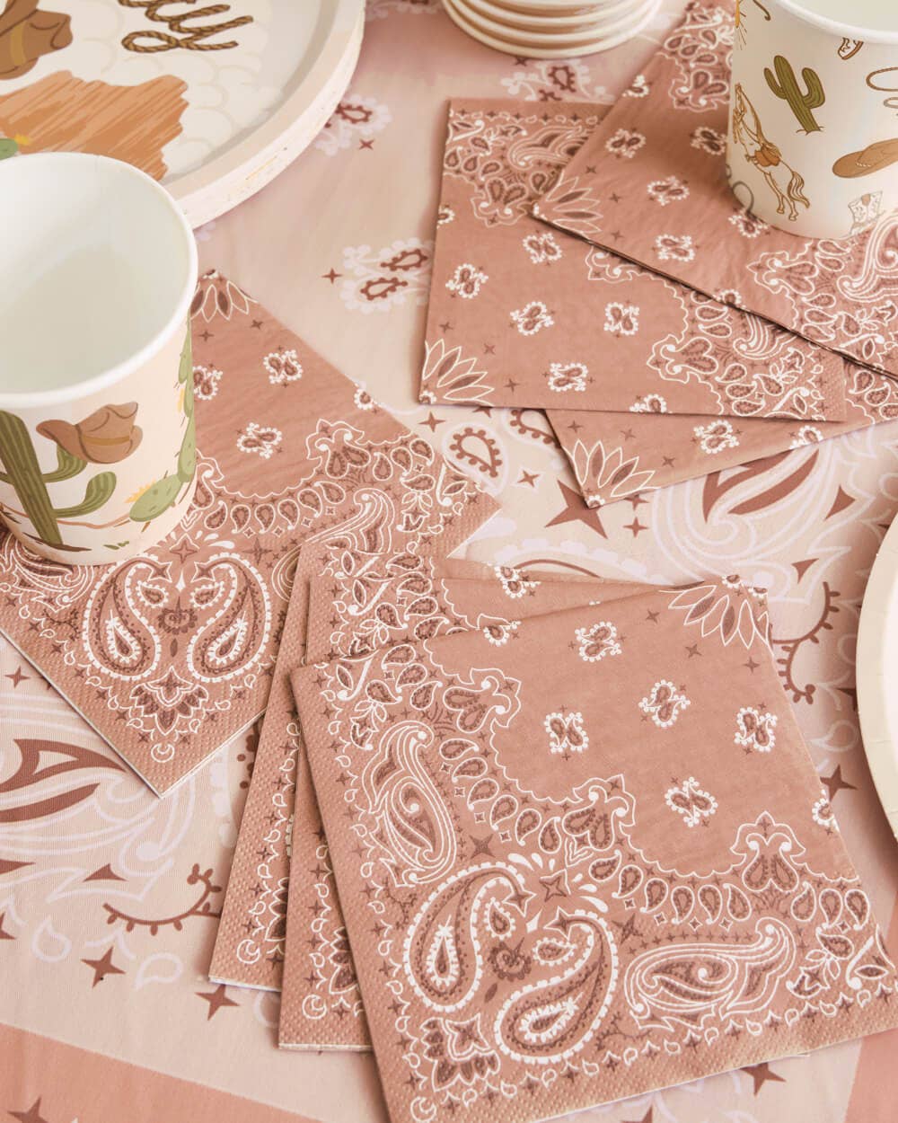 Western Bandana Napkins