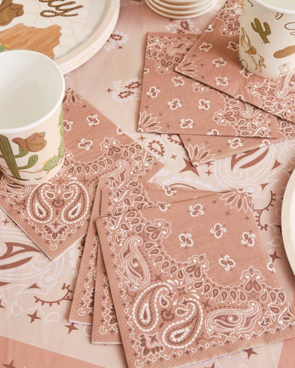 Western Bandana Napkins